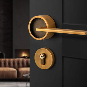 Brass Door Handle #201855