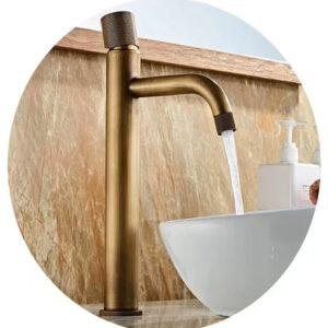 Tall Brass Basin Mixer #202517
