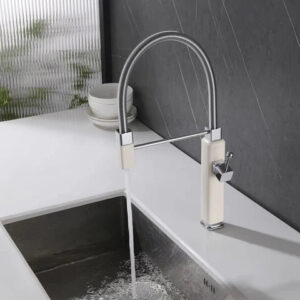 Retro Kitchen Mixer White #202515