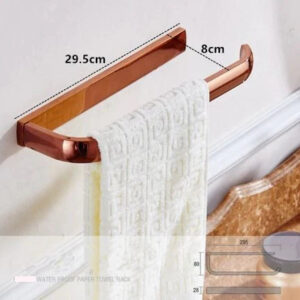 Rose Gold Modern Hand Towel Rail #201917