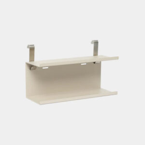 WoodUpp Nell | Double Metal Shelves