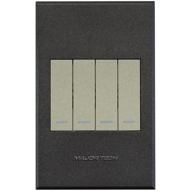 Veti 3 - Four Lever Two-Way Light Switch - 2-way - Image 3