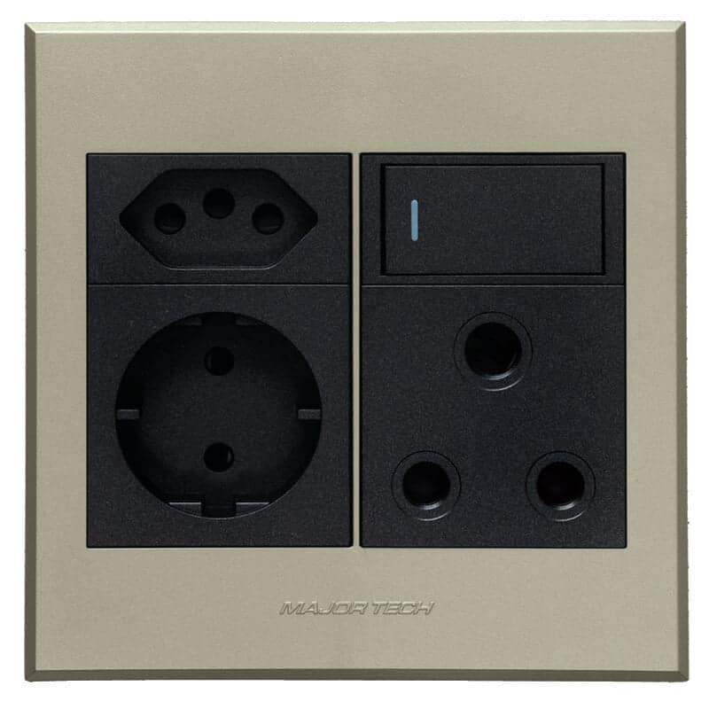 Veti 3 - Round 2 Pin Plug Wall Socket - Image 3