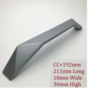 Matt Silver Cupboard Handle #19013