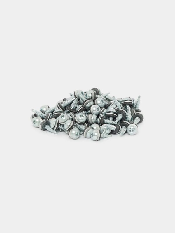 WoodUpp Aluwood | Backside Screw 4.8x19 w. Ø10 washer TX20 - 100 pcs - Image 2