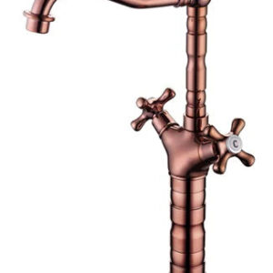 Rose Gold Antique Tall basin mixer #201719