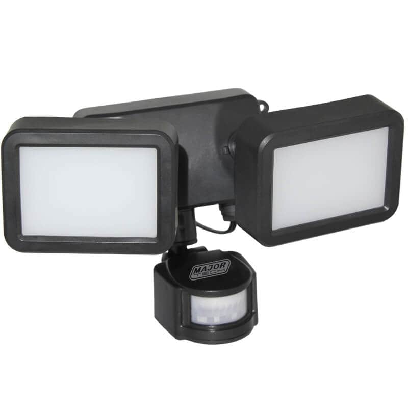 8W Solar LED Floodlight with PIR - Image 2