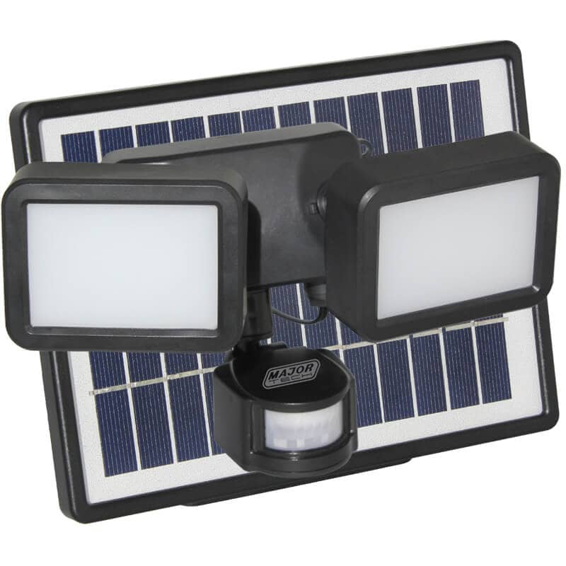 8W Solar LED Floodlight with PIR