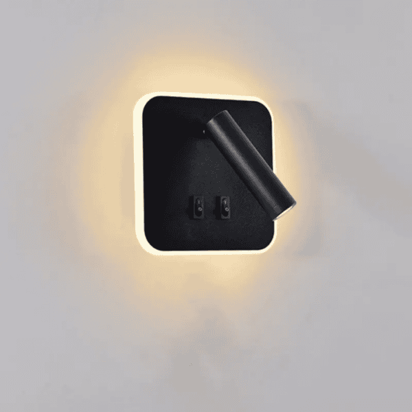 Wall Light - Bedside LED Light - Black