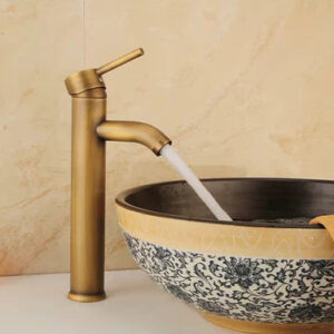 Tall Brass Basin Mixer #202516