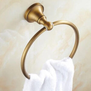 Antique Brass Towel Ring