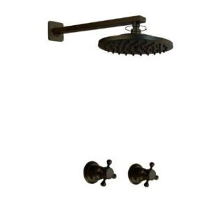 Antique Black Concealed Shower #20165