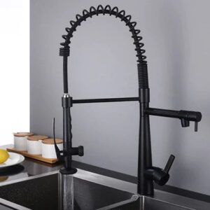 Black Dual Kitchen Mixer #201843
