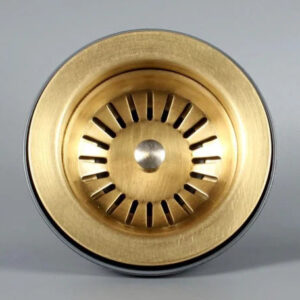 Brushed Gold Kitchen Waste #201851