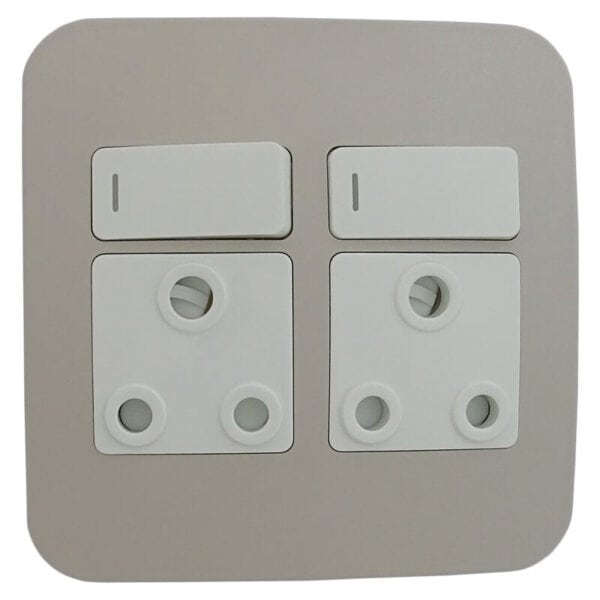 Veti 1 - Double Switched Wall Socket - Image 3
