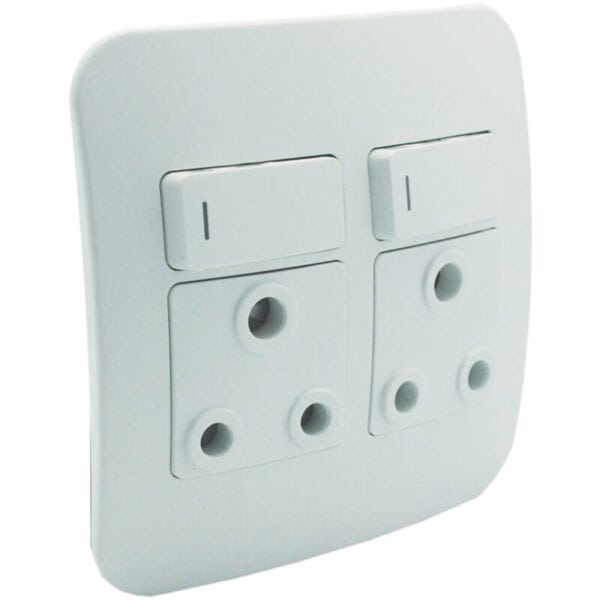 Veti 1 - Double Switched Wall Socket - Image 5