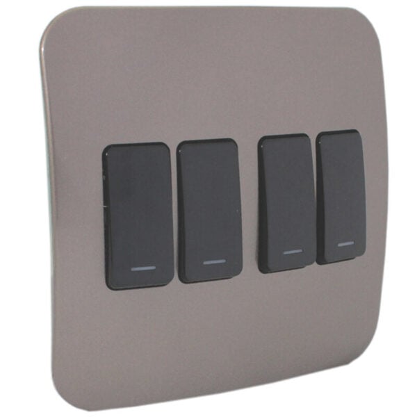 4 Lever Light Switch - Image 2