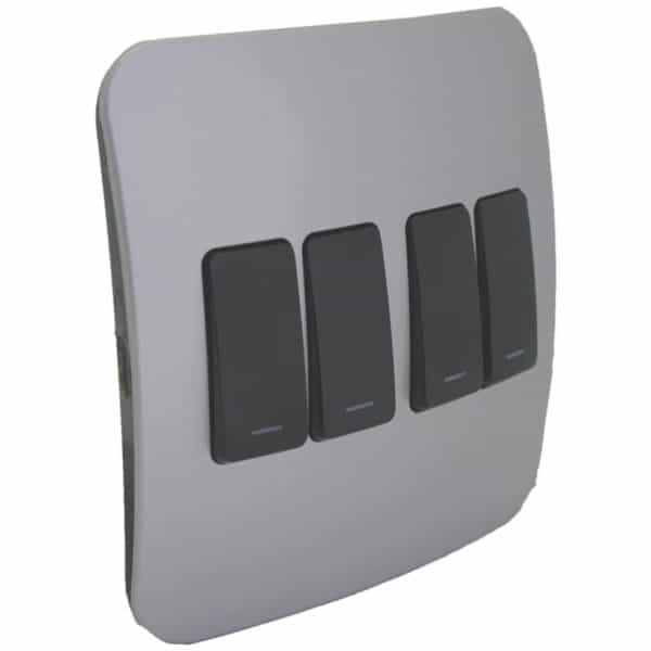 4 Lever Light Switch - Image 3