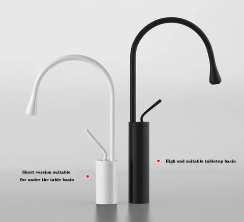 Chrome Teardrop Tall Basin Mixer #201797 - Image 5
