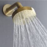 Brushed Gold Shower Mixer #202346