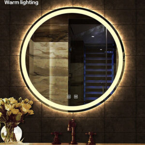 Round Smart Make-up Mirror With LED Light