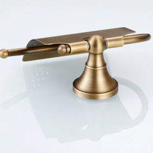 Antique Brass Toilet Roll Holder #20181