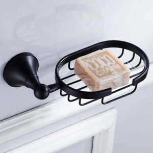 Antique Black Soap Holder #20196