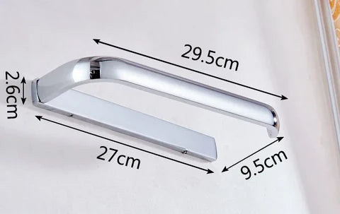 Chrome Modern Hand Towel Rail #202361 - Image 2