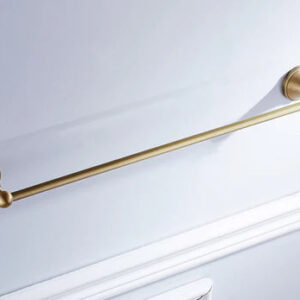 Vintage Half Brass Bathroom Set