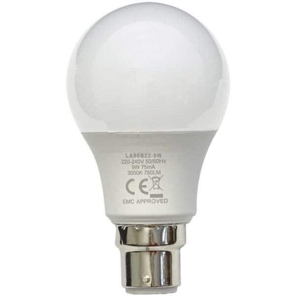 9W LED B22 Lamps - Image 2
