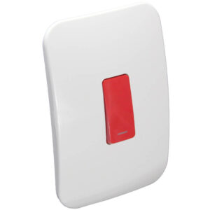 One Lever One-Way Red/Red Switch