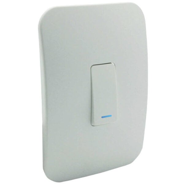 One-Way White Switch with Locator - Image 3