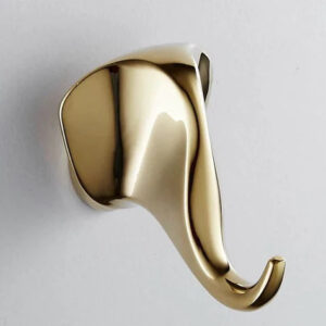 Gold Elephant Robe Hook #201845