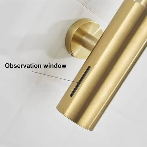 Brushed Gold Soap Dispenser #202433 - Image 4