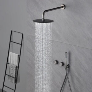 Gunmetal Grey Concealed Shower Mixer #202421