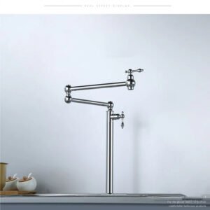 Deck Mounted Chrome Pot Filler #202315