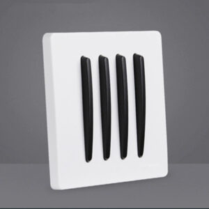 Sela White with Black lever - 4 lever