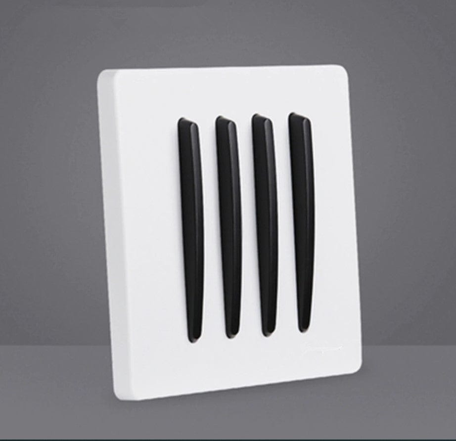 Sela White with Black lever - 4 lever