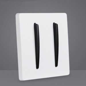 Sela White with Black lever - 2 lever