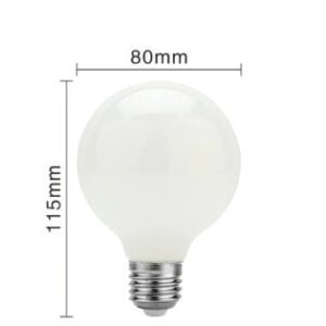 LED Milky Glass Edison Bulb - Warm White LED Lamp