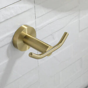 Brushed Gold Modern Robe Hook #20110