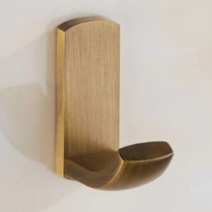 Antique Brass Modern Robe Hook #20111