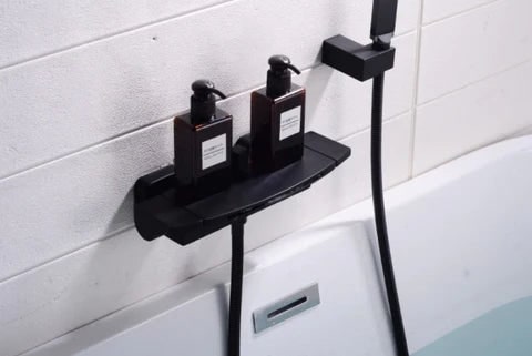 Modern Black Bath Mixer #20119 - Image 7