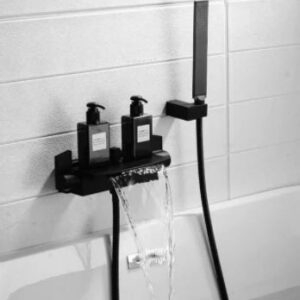 Modern Black Bath Mixer #20119