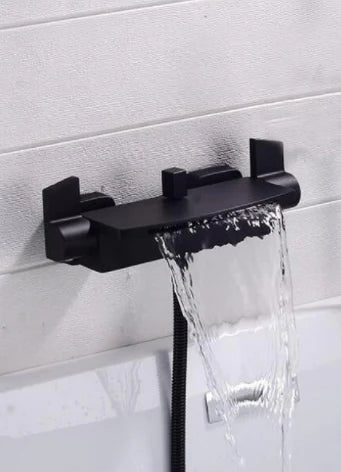 Modern Black Bath Mixer #20119 - Image 2
