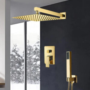 Gold Shower with Hand Shower #20143