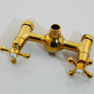 Polished Gold Wall Mounted Shower #20220