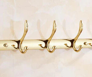 Shiny Gold Robe Hook #20234