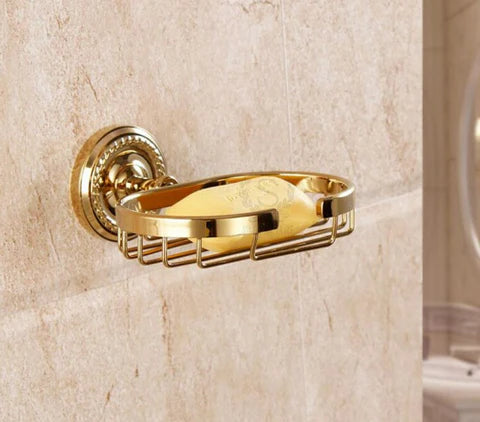 Shiny Gold Soap Holder #20241