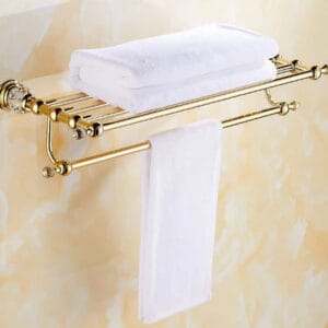 Gold Crystal Towel Rack #20250